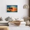 Gerahmtes Poster - Weißer Rahmen - See Natur Nacht - Produktbild-Vorschau 7