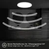 Ultraflache LED Deckenlampe mit Bewegungsmelder - IP44 - Produktbild-Vorschau 2