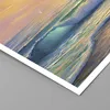 Poster - Poster ohne Rahmen - Meer Welle Ufer - 40x40 cm - Produktbild-Vorschau 2