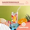 bremermann 6er Glas-Trinkhalme, 25 cm Länge, Produktbild-Vorschau 3