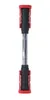 A product shot of a flashlight with red handles and a clear tube showing batteries. Produktbild-Vorschau