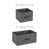 Comodino Relaxdays, L x P x A 100x100x30 cm, metallo, Anteprima dell’immagine prodotto 5