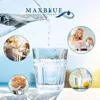 A collage of images showing people drinking water, a cat drinking water, and a glass of water being poured, with the brand logo and slogan at the top. Anteprima dell’immagine prodotto