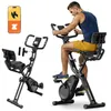 TREX SPORT Heimtrainer Fahrrad klappbar mit Expander Produktbild-Vorschau 1