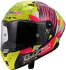 LS2 Integralhelm FF805 Thunder Carbon GP Aero XL Gelb / Rot Produktbild-Vorschau 9