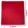 XXL Tagesdecke ca. 220 x 240 cm | Wendedecke schwarz-braun Produktbild-Vorschau 5