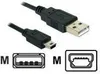 Delock 82396 USB Kabel Delock A -> Mini-B St/St 0.70m sw Anteprima dell’immagine prodotto 2