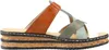 Rieker Damen Plateau Pantoletten Clogs Keilabsatz 62989, Produktbild-Vorschau 3
