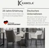 KAWOLA Stuhl Cali Sessel Microfaser Esszimmerstuhl taupe Produktbild-Vorschau 10