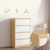 VASAGLE Kommode mit 4 Schubladen Modernes Sideboard für Produktbild-Vorschau 6