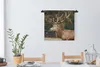 MuchoWow® Wandteppich Wandbehang Hirsche - Gras - Wald - Produktbild-Vorschau 2