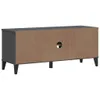 Schuhbank VIKEN Anthrazit 106x35x45 cm Holzwerkstoff Produktbild-Vorschau 7
