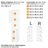 Badschrank ALTENA-19 in Grau Hochglanz, B/H/T: ca. Produktbild-Vorschau 4