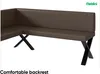 MEBLINI Eckbank für Esszimmer mit ausziehbarem Tisch  - Produktbild-Vorschau 5