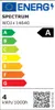 Spectrum LED E27 A60 Birne 3,8W = 60W Filament Klar 806lm Produktbild-Vorschau 4
