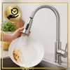 Küchenarmatur silber ausziehbar 2 Strahlarten Produktbild-Vorschau 4