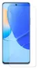 A clear screen protector is placed over a smartphone screen. Produktbild-Vorschau