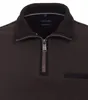 CASAMODA Herren Sweat-Troyer Zipper Regular Baumwolle Braun Produktbild-Vorschau 3