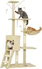 PawHut Tiragraffi 134 cm di altezza Tiragraffi per gatti Anteprima dell’immagine prodotto 1