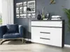 Komoda 120 cm 6 zásuvky 2 dveře skříňka FRAMIRE S-62D Náhled obrázku produktu 2