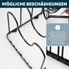 eluno Topfdeckelhalter 2tlg-Set, Pfannenhalter, 9 Fächer, Produktbild-Vorschau 2