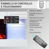 Camino elettrico BALDERIA Lumina - Camino da parete - Anteprima dell’immagine prodotto 5