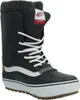 A black Vans MTE Standard Waterproof boot with white laces and a white Vans stripe. Produktbild-Vorschau