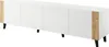 TV Schrank FARGO 200 cm 4D WEIß MATT / CRAFT EICHE mit Produktbild-Vorschau 1