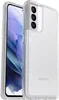 A clear, studio shot of a transparent phone case on a white background. Produktbild-Vorschau