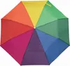Taschenschirm Automatik Regenbogen Ø96 cm kompakt Damen Produktbild-Vorschau 3