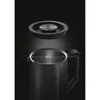 A close-up shot of the top of a black electric kettle, with the lid hovering above it. A measurement line indicates 13cm. Podgląd zdjęcia produktu