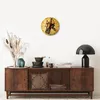 Wanduhr - Rund - Glasuhr - Mikrofon Musik Lied - 30x30cm - Produktbild-Vorschau 7