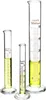 Stücke Laborzylinde Messzylinder Glas mit 3 Pcs Produktbild-Vorschau 3
