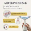 Appareil anti-rides, argent véritable, commande à un seul bouton, connexion USB Voir les images du produit
