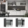 Küchenglasschrank Vicco R-Line Weiß Landhaus 60 cm, Model Produktbild-Vorschau 2