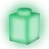 LEGO Ledlicht Nachtlicht Nachttischlampe Block Silikon grün Produktbild-Vorschau 3