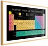 Plakat Tablica Mendelejewa 90x60 cm z ramą złotą z Podgląd zdjęcia produktu 1