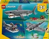 LEGO Creator 3-in-1 set: Wilde haai met schatkaart - Productafbeelding-voorbeeld 18
