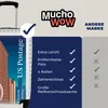 MuchoWow® Koffer Handgepäck Trolley Rollkoffer Kleine Produktbild-Vorschau 6