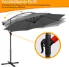 TolleTour Sonnenschirm Ampelschirm Garten Schirm Pavillon Produktbild-Vorschau 5