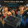 Ultraflacher Auto Subwoofer - Aktiver Untersitz Bass 12 V - Produktbild-Vorschau 6