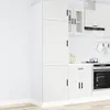 vidaXL Armoire de cuisine Porto Blanc Bois composite Voir les images du produit 2