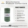 Baumwollkordel mit einem Kern 3mm 100m, Makrameegarn, Produktbild-Vorschau 4