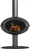 Stufa a legna in ghisa nera da 7kw Invicta P648114 Anteprima dell’immagine prodotto 1