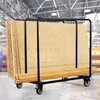 Carrello portapiatti Jayseuw Carrello portapiatti con ruote Anteprima dell’immagine prodotto 1