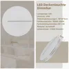 A product image with specifications and a diagram of a ceiling light. Anteprima dell’immagine prodotto
