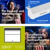 ESMART Professional MIROLO | Rolloleinwand | 203 x 152 cm Produktbild-Vorschau 5