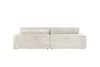 KAWOLA Sofa LANA Ecksofa Cord cremeweiß Recamiere rechts Produktbild-Vorschau 3
