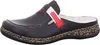 Rieker 46393-15 Damen Schuhe Pantoletten Clogs blau , Produktbild-Vorschau 45