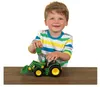 John Deere Traktor mit Holz u. Heuwagen Produktbild-Vorschau 16